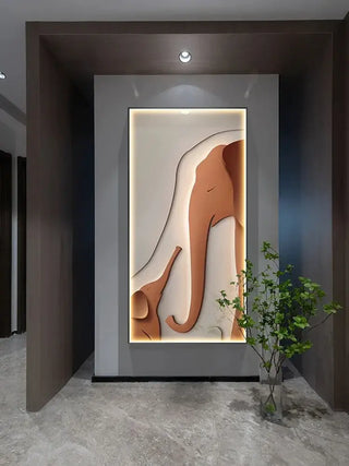 Elephant Wall Lamp - LED Art Decoration for Home Decor-LED Wall Art