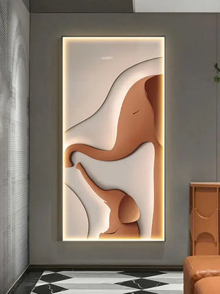 Elephant Wall Lamp - LED Art Decoration for Home Decor-LED Wall Art