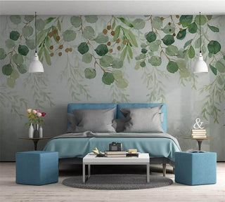 Eucalyptus Wallpaper: Refresh Your Space with Nature-Flower & Leaf Wallpaper