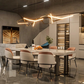 Faux Leather Designer Dining Chair-Dining Chairs