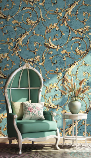 Feel Royal Boho Wallpaper Mural-Geometric Shapes Wallpaper
