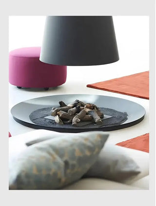 Firewood Atomised Suspension Hanging Gas Fireplace for Villas and Mansions-Fireplaces