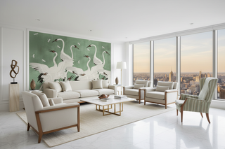 Flamingo Wallpaper Mural - Vibrant and Eye-Catching Design