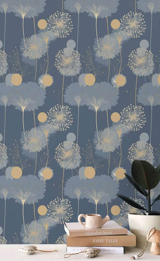 Floral Begonia Bliss Wallpaper-Flower & Leaf Wallpaper