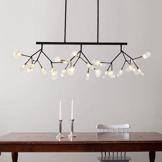 Floral Branches Chandelier: Elegant and Decorative Lighting-Kitchen Island