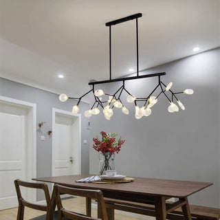 Floral Branches Chandelier: Elegant and Decorative Lighting-Kitchen Island
