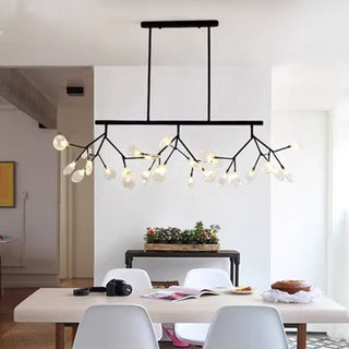 Floral Branches Chandelier: Elegant and Decorative Lighting-Kitchen Island