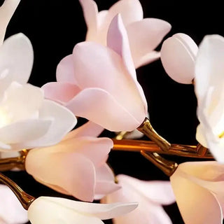 Floral Bunch Staircase Chandelier Lighting-Staircase Chandeliers