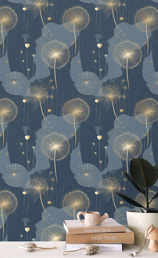 Floral Peony Pleasure Wallpaper Mural-Flower & Leaf Wallpaper