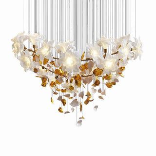 Flower Ceiling LED Chandelier - Elegant Focal Point-Chandeliers