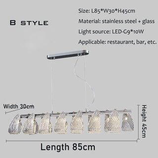 Flower Crystal LED Lighting - Crystal Chandelier-Chandeliers