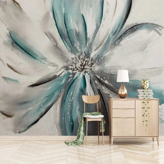 Flower Wallpaper Mural - Enhance Your Space-Flower & Leaf Wallpaper
