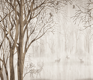 Forest Trees Wallpaper Murals - Transform Your Space-Trees Wallpaper