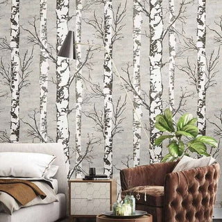 Forest Wallpaper: Stunning Nature Scene Mural-Trees Wallpaper