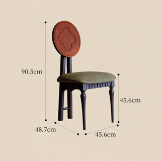 Sedie da Pranzo Classiche Vancleef Francesi – Eleganza in Legno Massello di Quercia