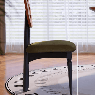 Sedie da Pranzo Classiche Vancleef Francesi – Eleganza in Legno Massello di Quercia