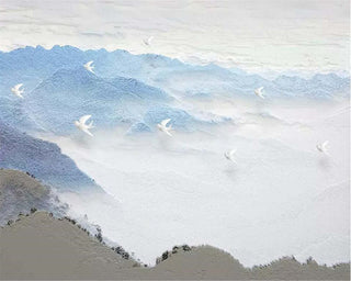 Frozen Coastline Wallpaper Mural - Stunning Wall Decor-Mountain Wallpaper