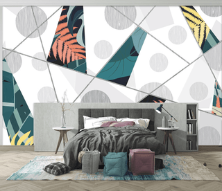 Geometric Circle Wallpaper Murals – Transform Your Space-Geometric Shapes Wallpaper