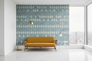 Geometric Cone Pattern Wallpaper Mural