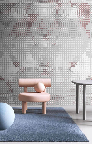Geometric Dot Texture Wallpaper Mural-Geometric Shapes Wallpaper