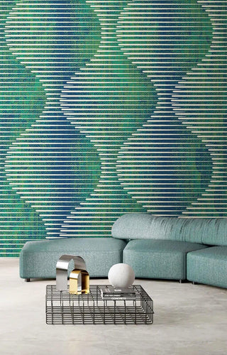 Geometric Feel Dizzy Wallpaper Mural-Geometric Shapes Wallpaper