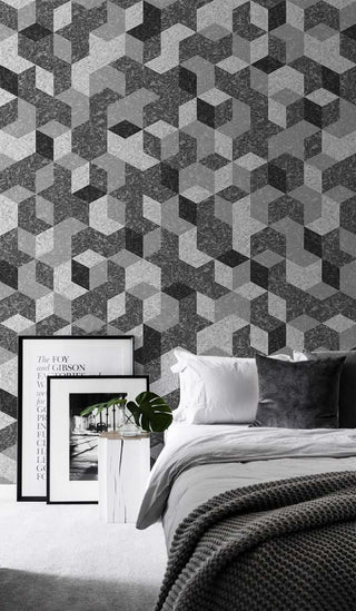 Geometric Impressions Wallpaper Mural-Geometric Shapes Wallpaper
