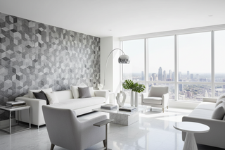Geometric Impressions Wallpaper Mural
