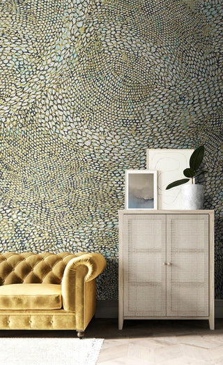 Geometric Pebbles Wallpaper Mural-Geometric Shapes Wallpaper