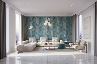 Geometric Radiance Wallpaper Mural