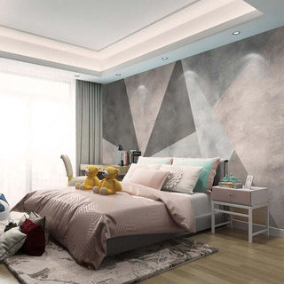 Geometric Shapes Wallpaper Mural: Transform Your Space-Geometric Shapes Wallpaper