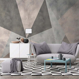 Geometric Shapes Wallpaper Mural: Transform Your Space-Geometric Shapes Wallpaper