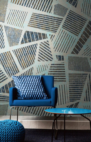 Geometric Triangular Bliss Wallpaper Mural-Geometric Shapes Wallpaper