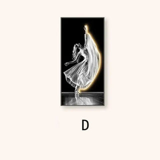 Girl Dance Art LED Wall Lamp for Interior Decoration-LED Wall Art