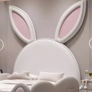 Girls Room Bunny Rabbit Bed Set – Whimsical Design with Easy Assembly-Kids Furniture