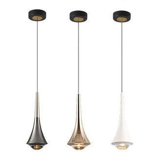 Glass Aluminum LED Pendant Dining Room Ceiling Light-Pendant Lights