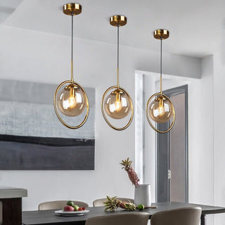 Glass Ball Chandelier: Elegant Pendant Lamp Light-Pendant Lights
