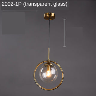 Glass Ball Chandelier: Elegant Pendant Lamp Light-Pendant Lights