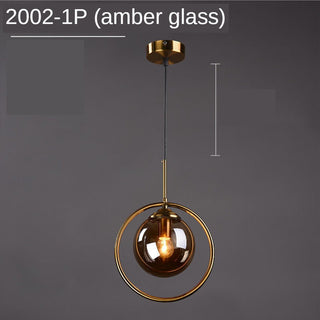Glass Ball Chandelier: Elegant Pendant Lamp Light-Pendant Lights