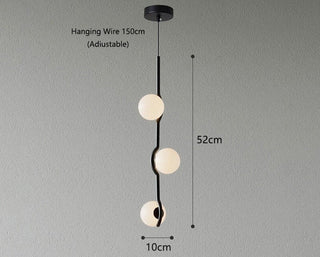 Glass Ball Hanging Light: Stylish Lighting Solution-Pendant Lights