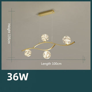 Glass Ball Pendant Light – Illuminate with Grace-Kitchen Island