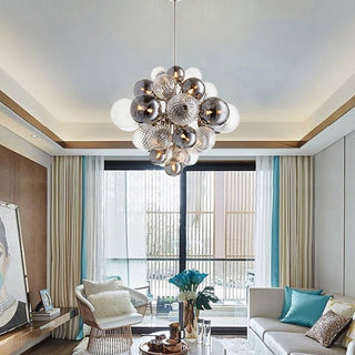 Glass Balls Chandelier: Exquisite Lighting Fixture-Chandeliers