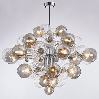 Glass Balls Chandelier: Exquisite Lighting Fixture-Chandeliers
