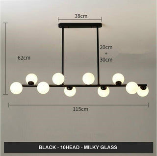 Glass Balls Chandelier: Find Exquisite Lighting Fixtures-Kitchen Island