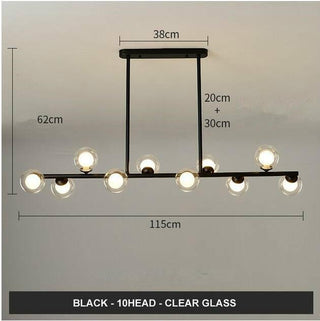 Glass Balls Chandelier: Find Exquisite Lighting Fixtures-Kitchen Island