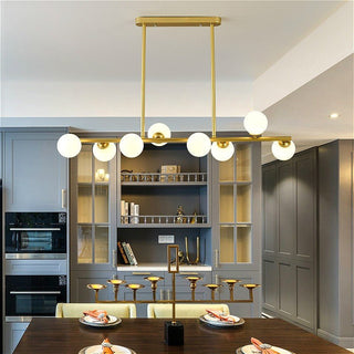 Glass Balls Chandelier: Find Exquisite Lighting Fixtures-Kitchen Island