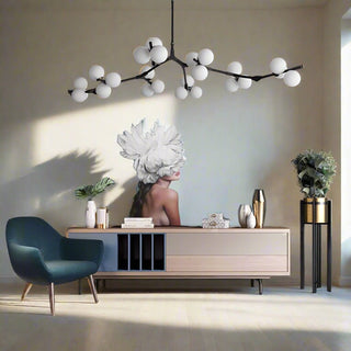 Glass Balls Chandelier - Handcrafted Beauty and Elegance-Chandeliers