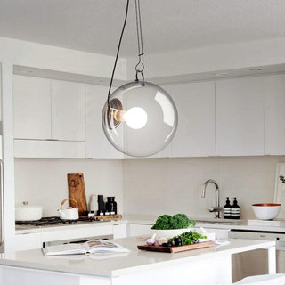 Glass Globe LED Hanging Light Chandelier-Pendant Lights