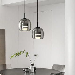 Glass LED Pendant Hanging Lamp For Dining Room-Pendant Lights