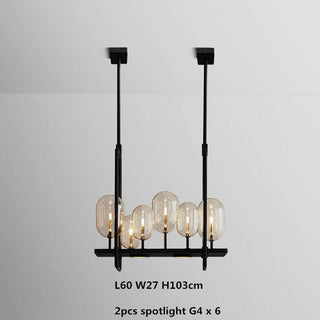 Glass Trees Chandelier: Transform Any Space with Grace-Kitchen Island