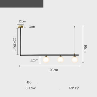 Globe Chandelier: Elegant Lighting for a Striking Ambiance-Kitchen Island